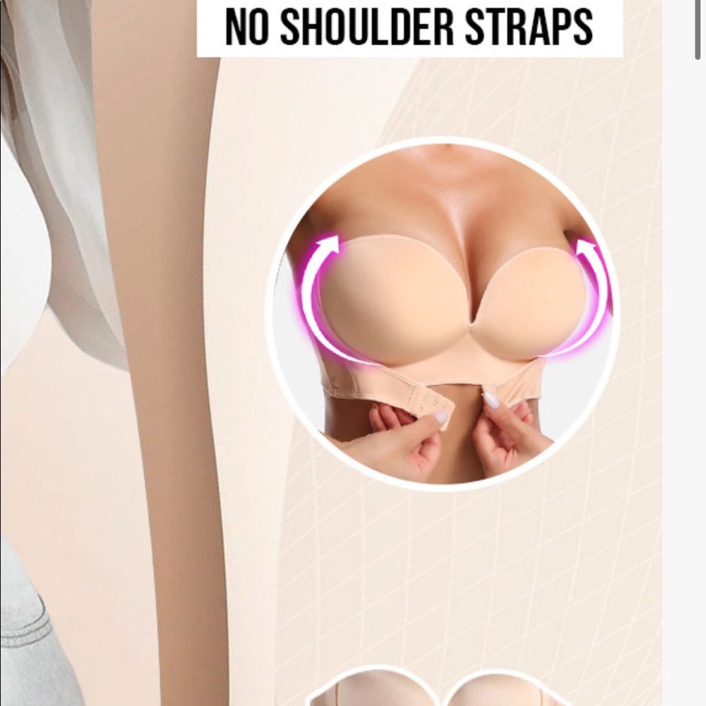 2 strapless sensi bras.